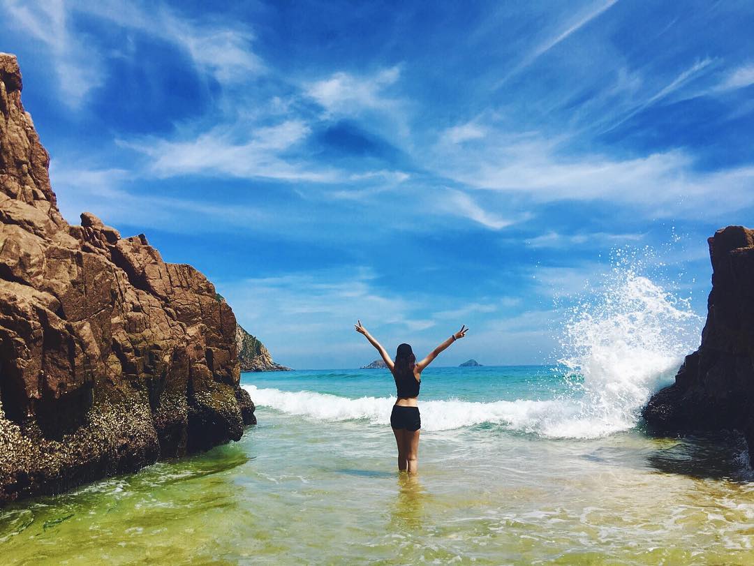 Tạo dáng với sóng