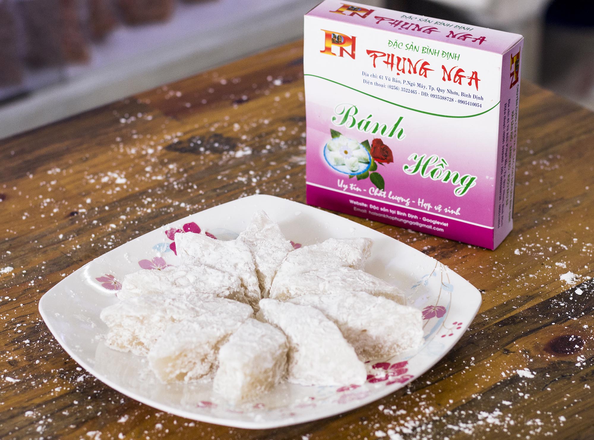 Bánh Hồng là đặc sản Bình Định làm quà du lịch