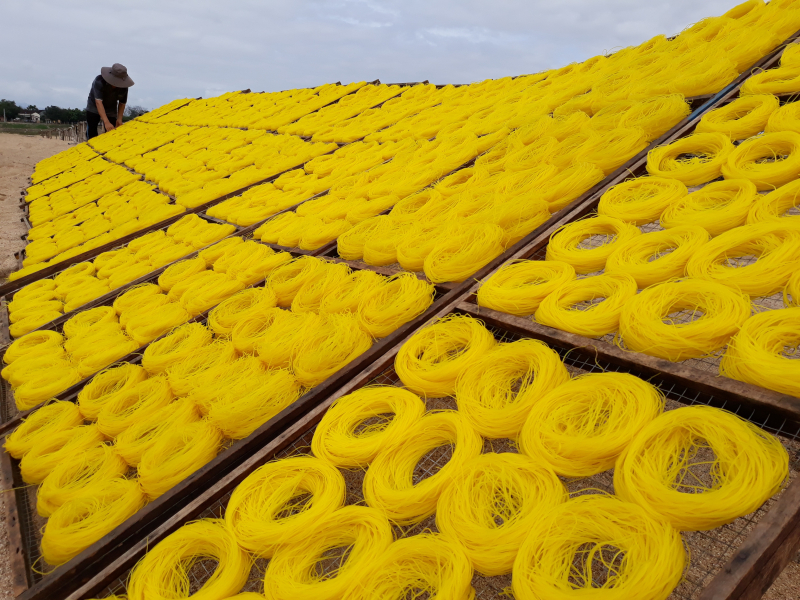 Bún song thằn lằn An Thái có nguồn gốc lâu đời, lưu truyền qua nhiều thế hệ