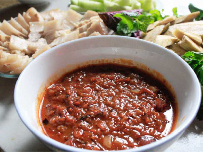 Đặc sản mắm Nhum Mỹ An