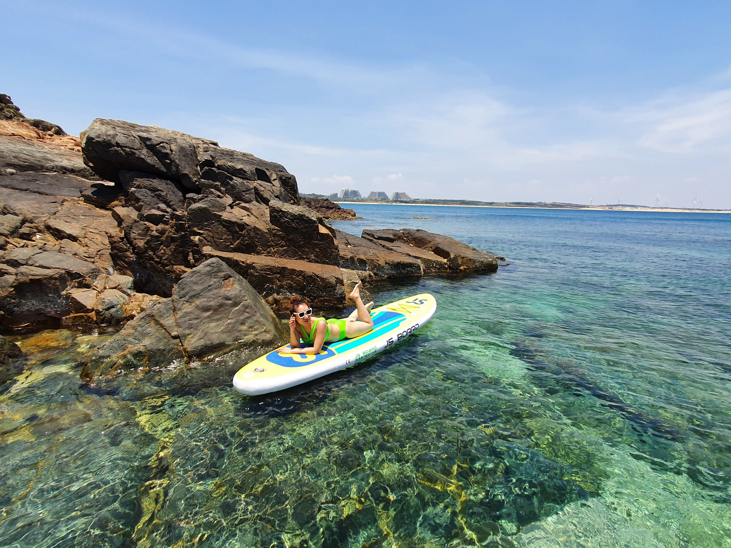 Chèo thuyền kayak trên biển