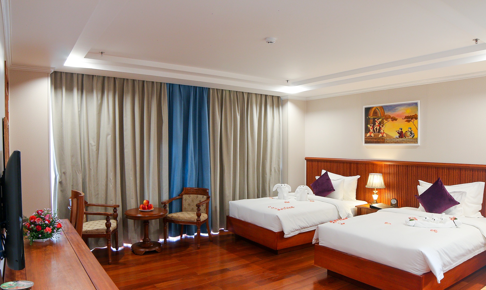 Phòng ốc rộng rãi, đầy đủ tiện nghi cho bạn