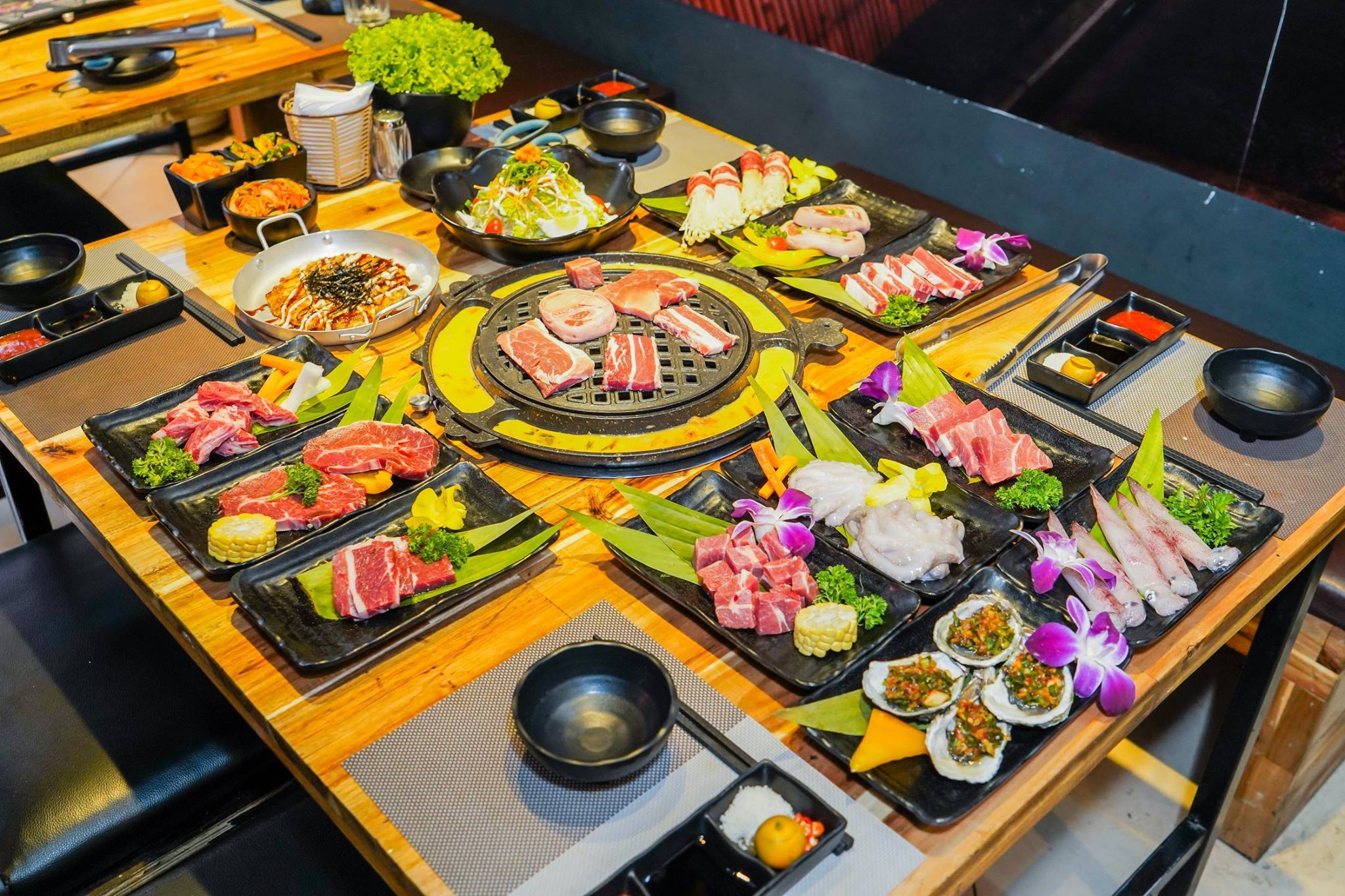 Thưởng thức ẩm thực Cửa Biển Quy Nhơn tại khu vườn nướng BBQ