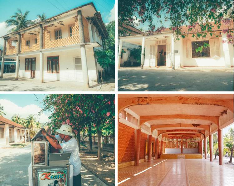 Những góc check-in hoài cổ tại làng phong Quy Hòa