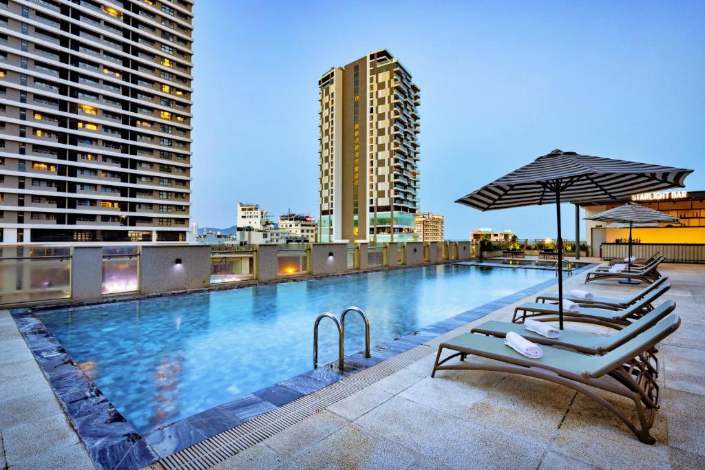 Anya Hotel Quy Nhơn là khách sạn mới, tương đối sạch sẽ, đồ ăn sáng ngon