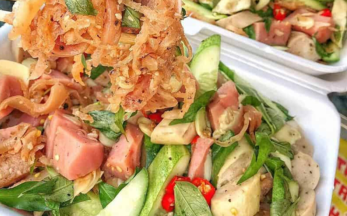 Đặc sản tré trộn Bình Định