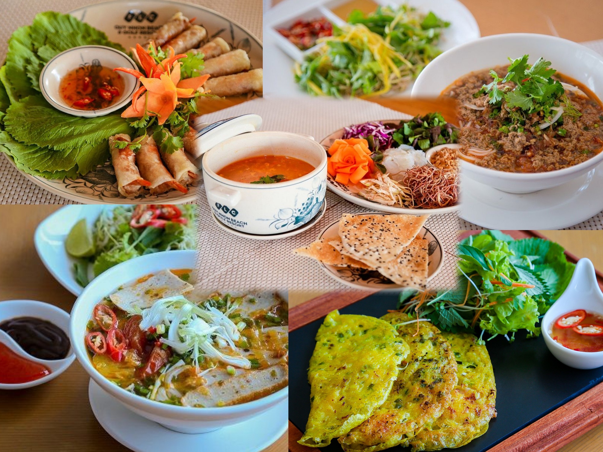 Ẩm thực Quy Nhơn mang hương vị đặc trưng của vùng biển miền Trung