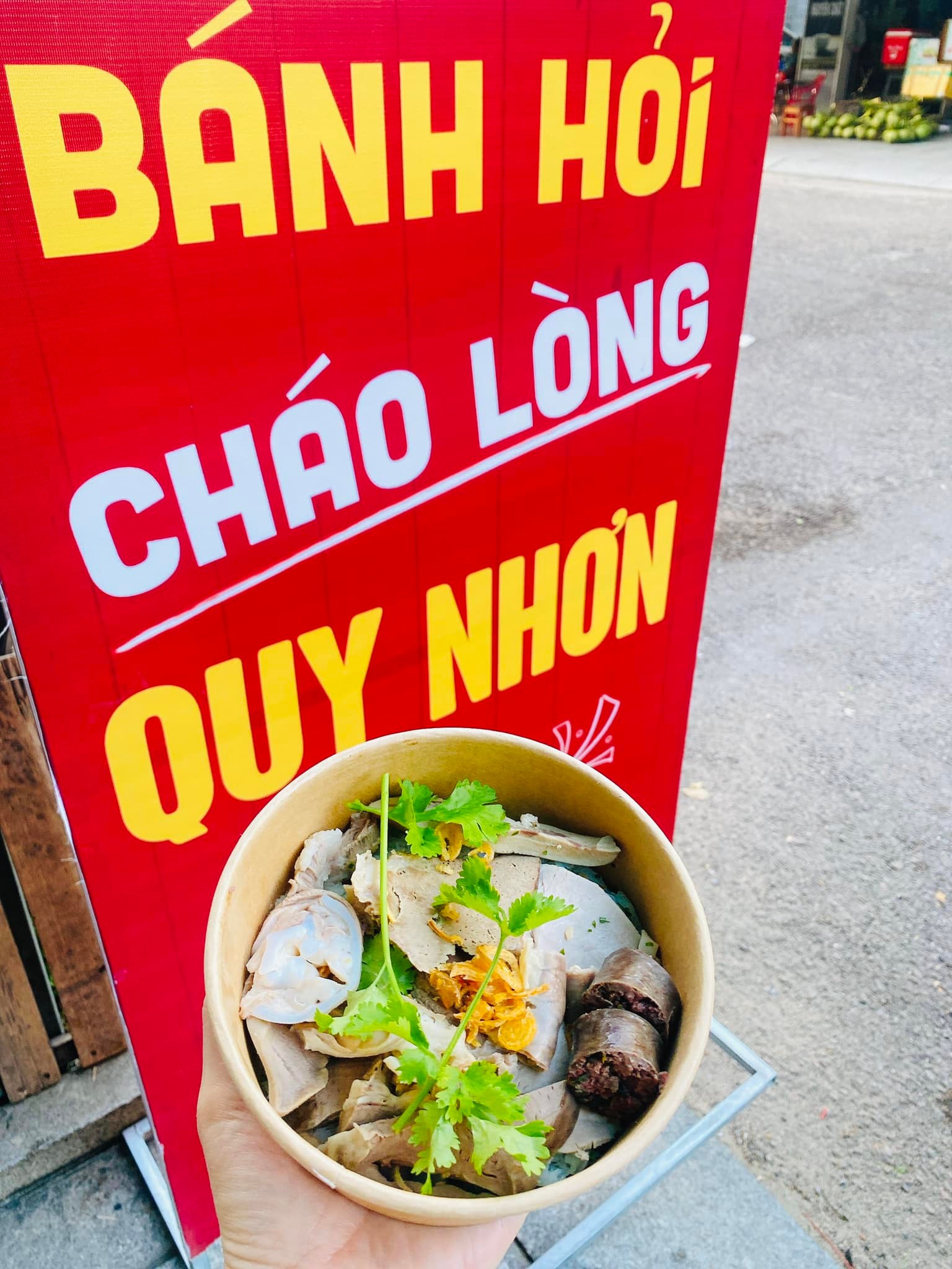 Quán bánh hỏi cháo lòng 66A Trần Phú